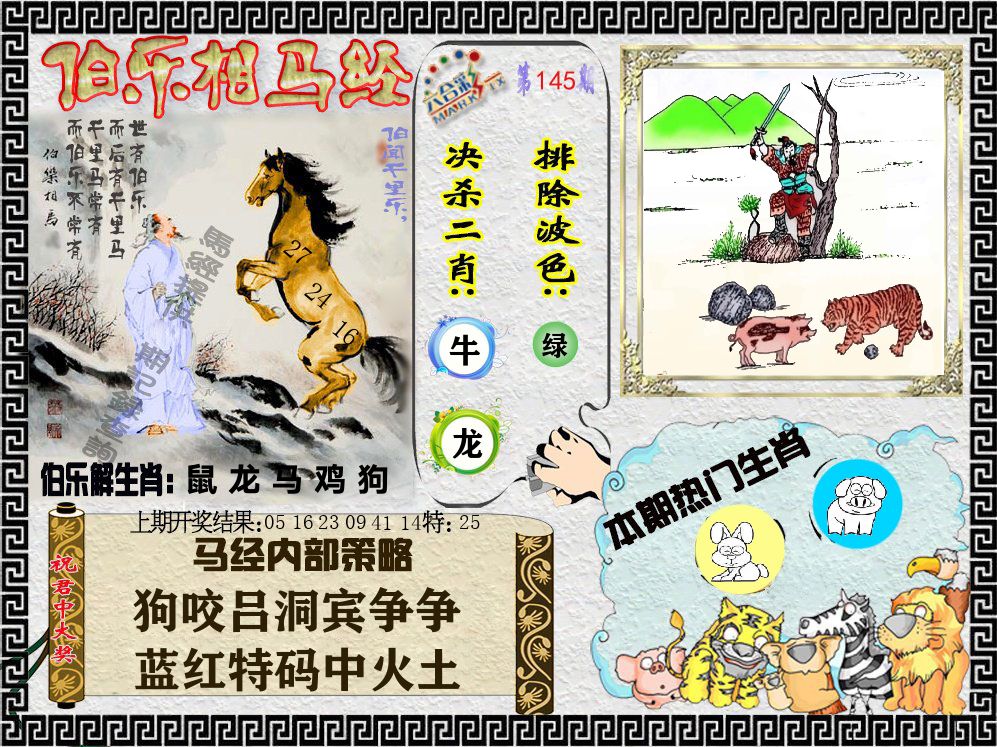 伯乐相马经 第145期