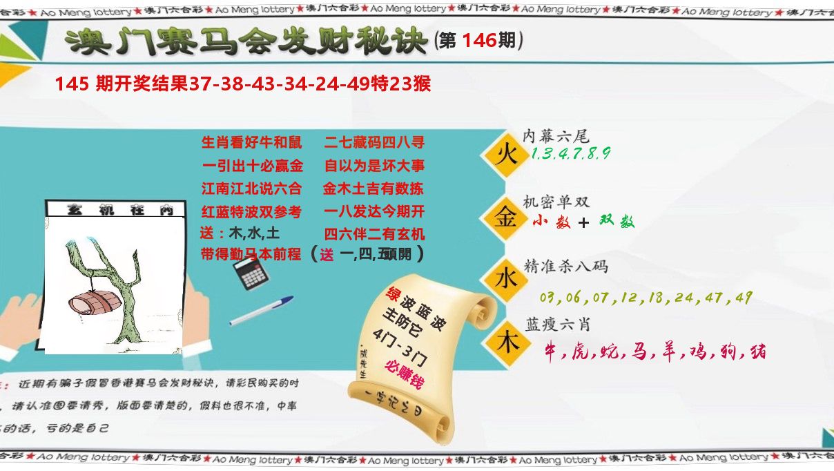 发财秘诀 第146期