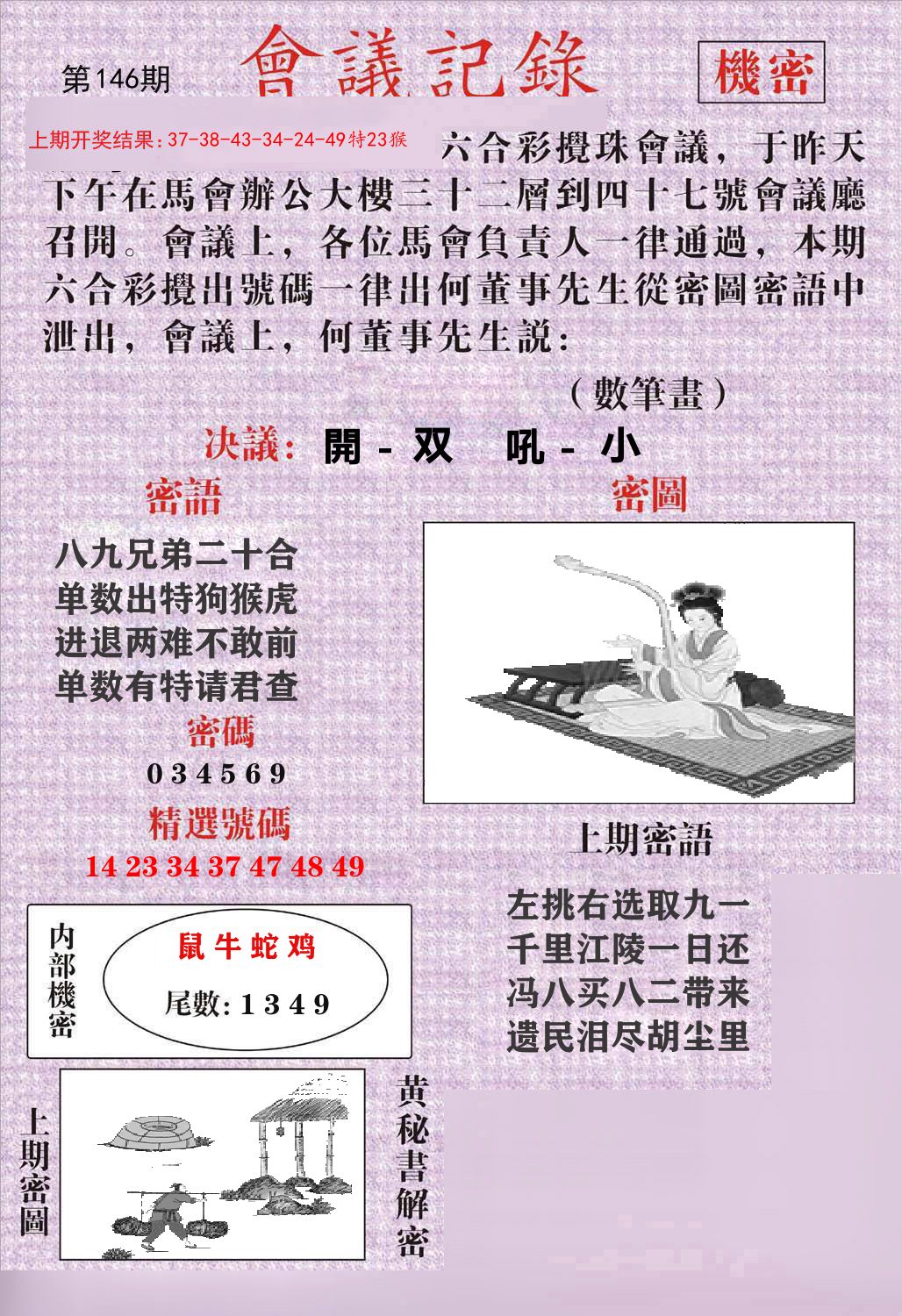 会议记录 第146期
