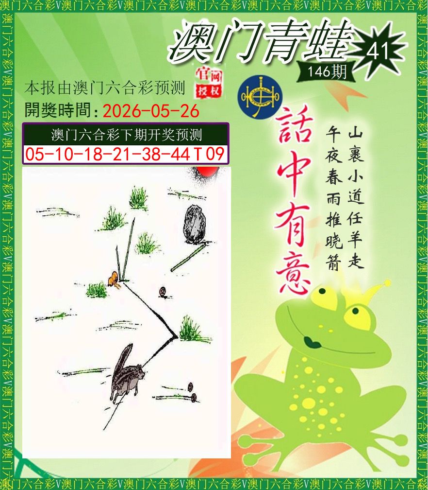 青蛙系列43 第146期