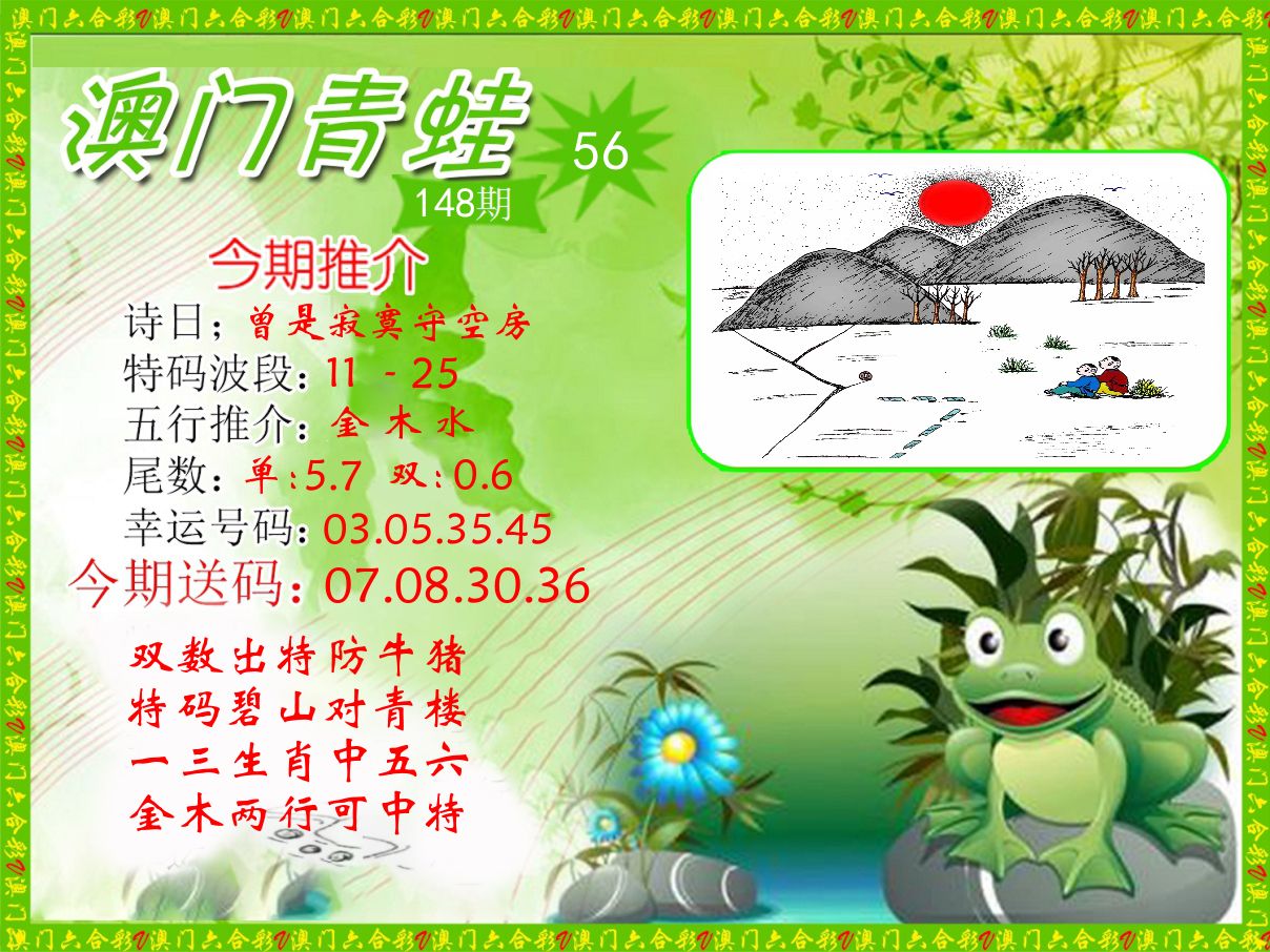 青蛙系列56 第148期