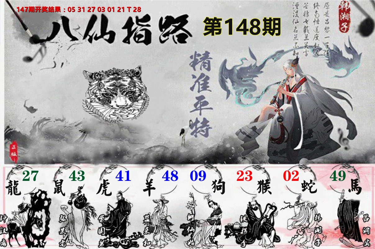 八仙指路 第148期