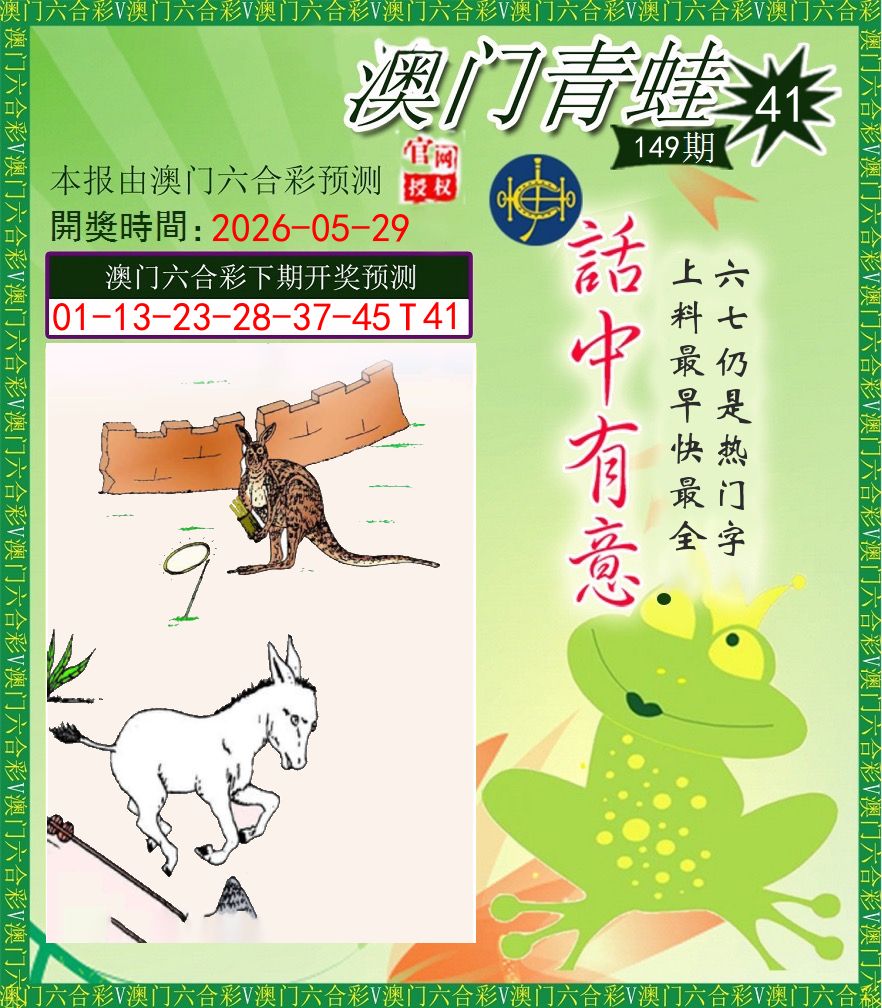 青蛙系列43 第149期