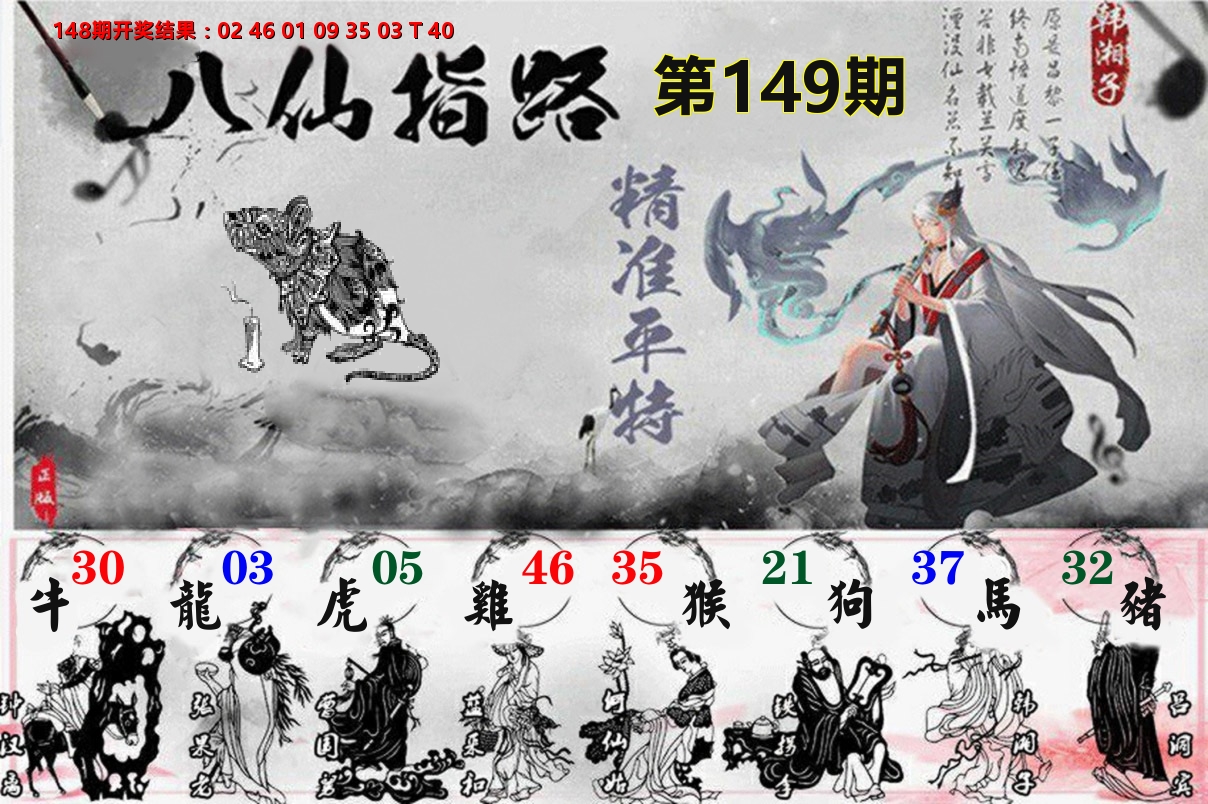 八仙指路 第149期