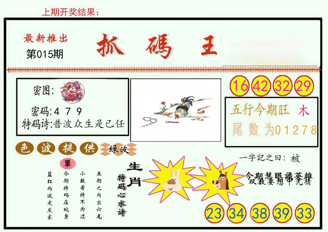 最新抓码王 第15期