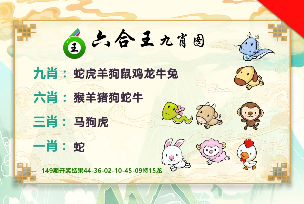 六合王九肖图 第150期