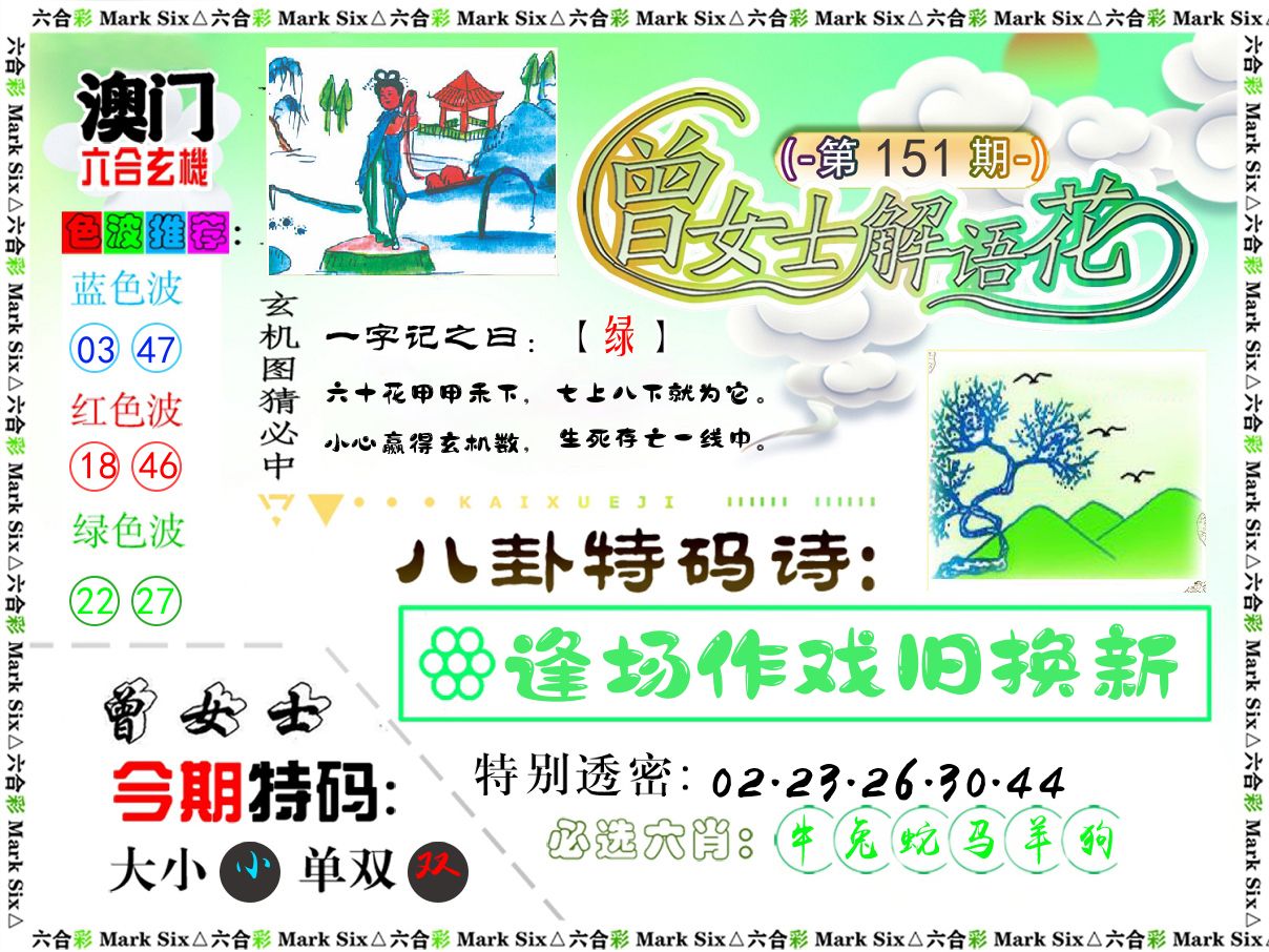 曾女士解语花 第151期