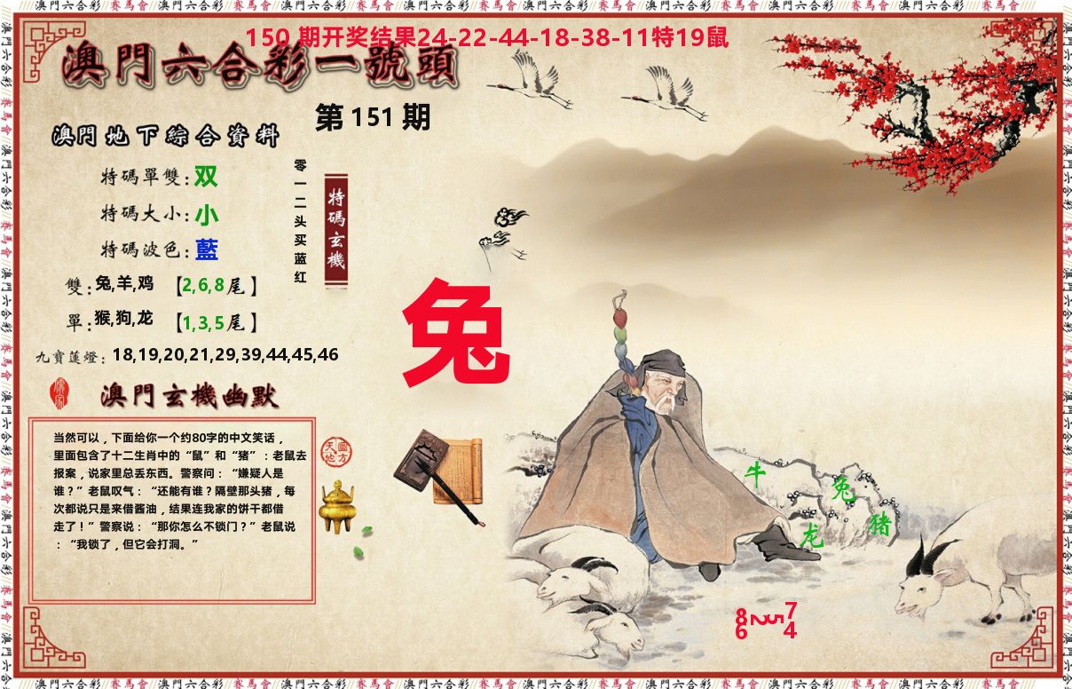 一号头 第151期