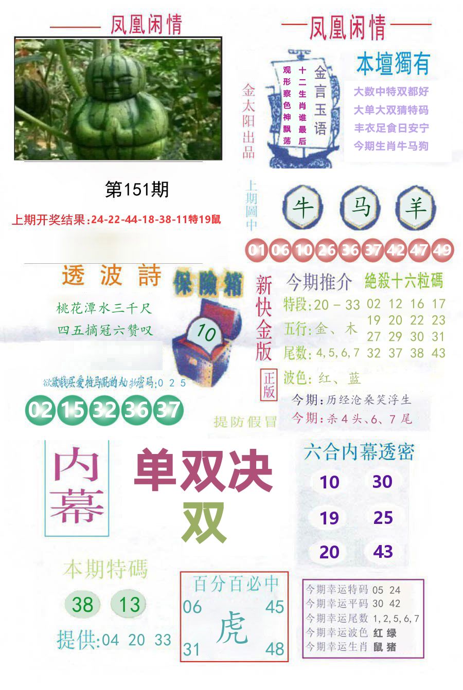 凤凰闲情 第151期