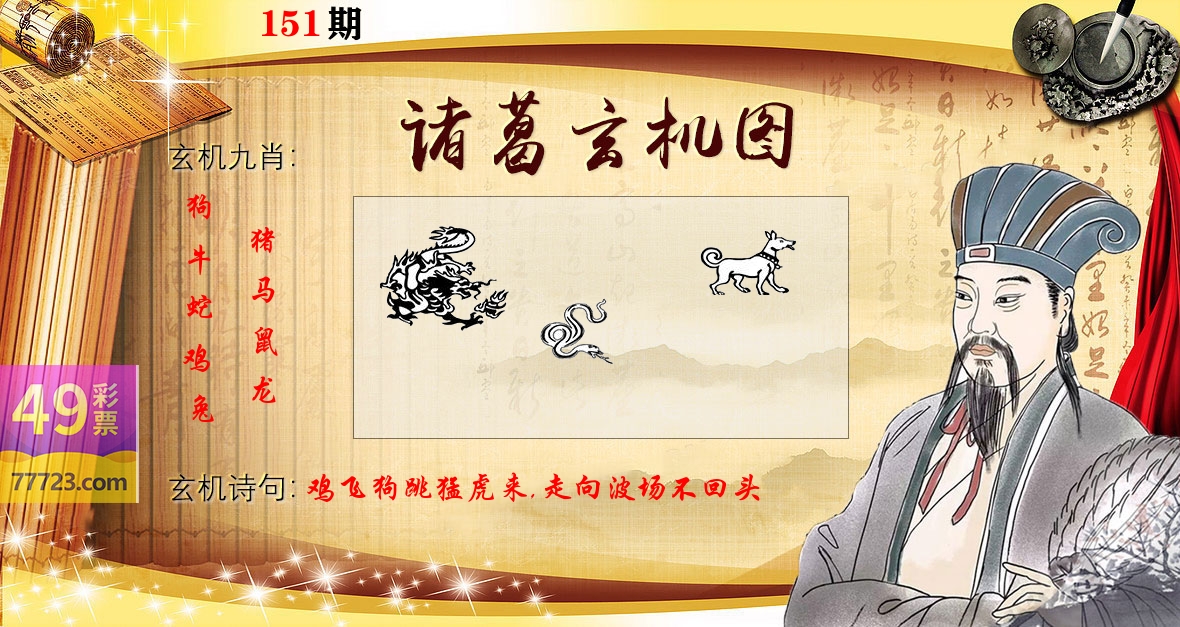 诸葛玄机图 第151期