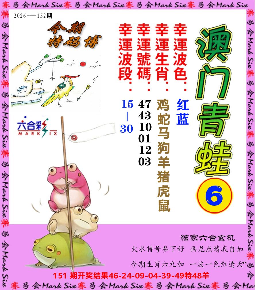 青蛙系列6 第152期
