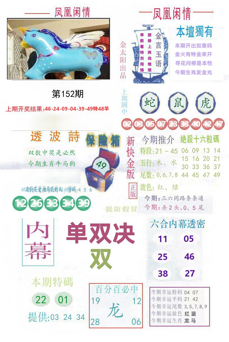 凤凰闲情 第152期
