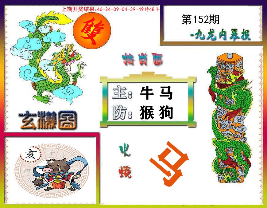 九龙内幕报 第152期