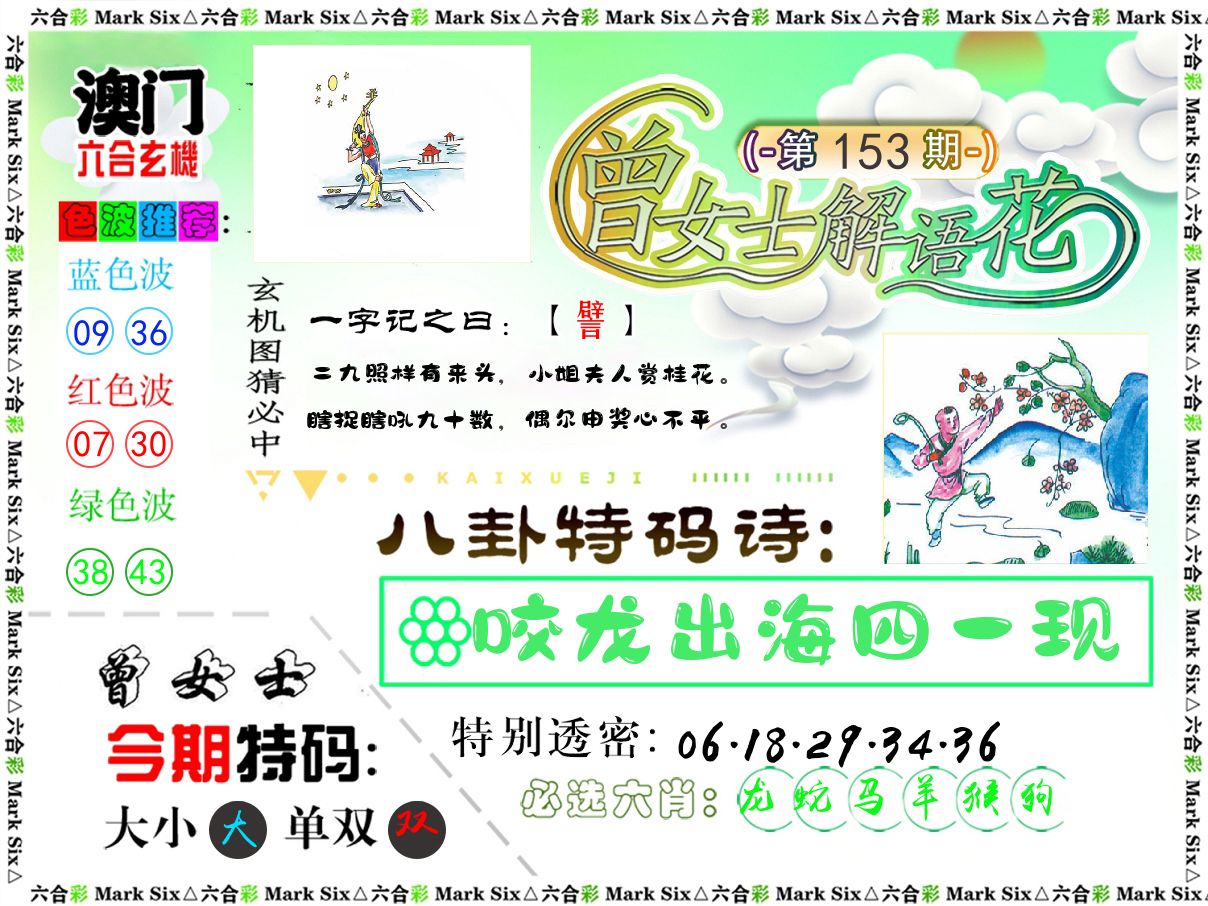 曾女士解语花 第153期