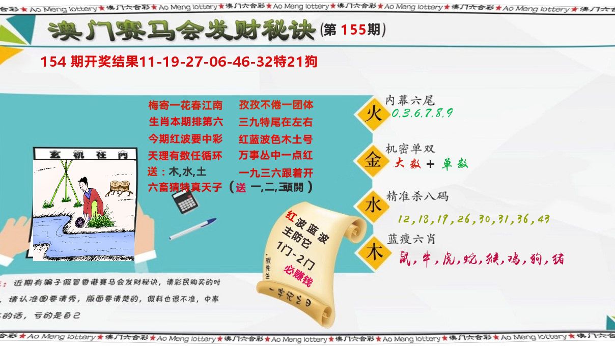 发财秘诀 第155期