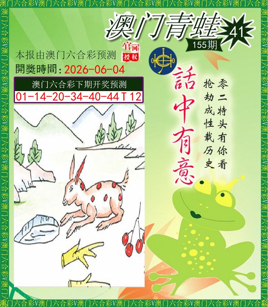 青蛙系列43 第155期