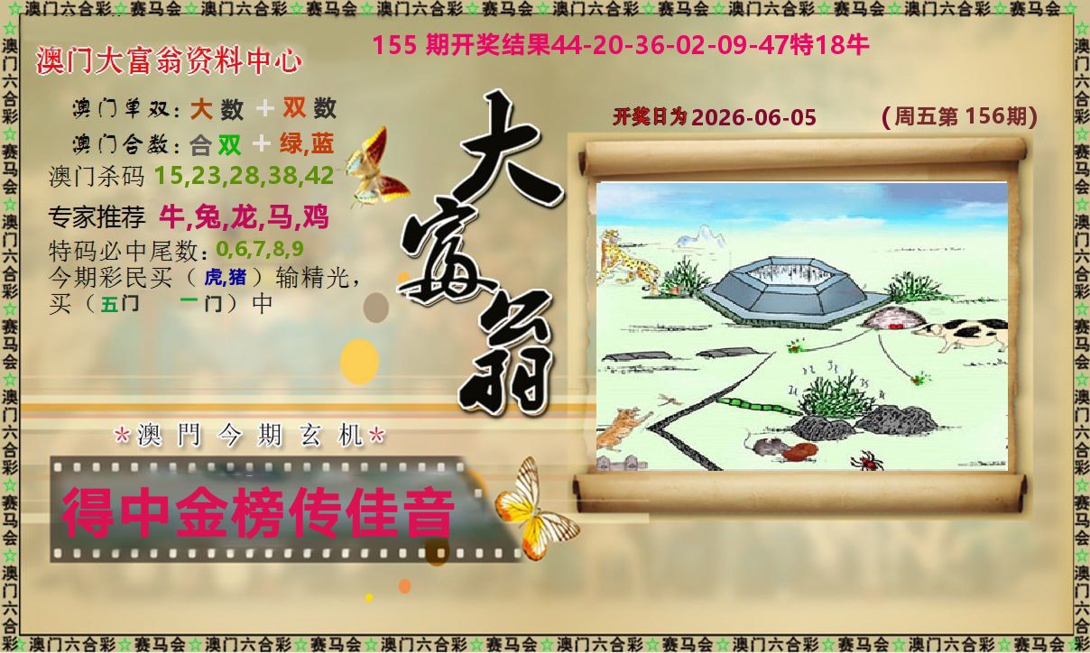 新大富翁 第156期