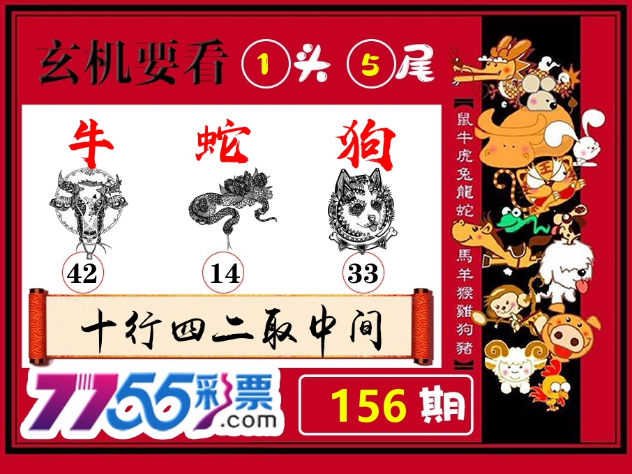 玄机要看 第156期