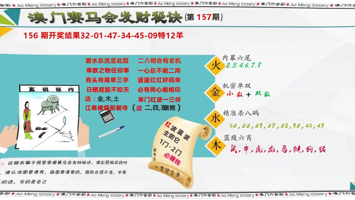 发财秘诀 第157期