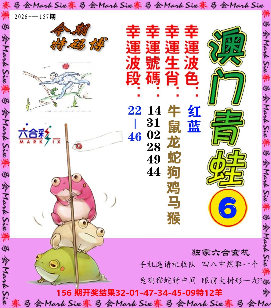 青蛙系列6 第157期