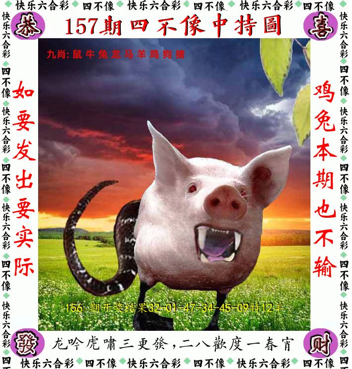 四不像 第157期