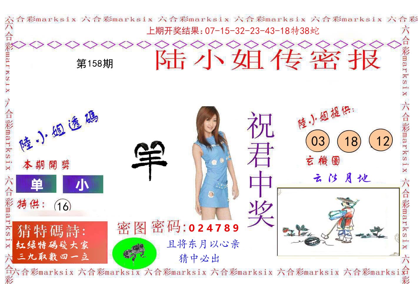 陆小姐密报 第158期