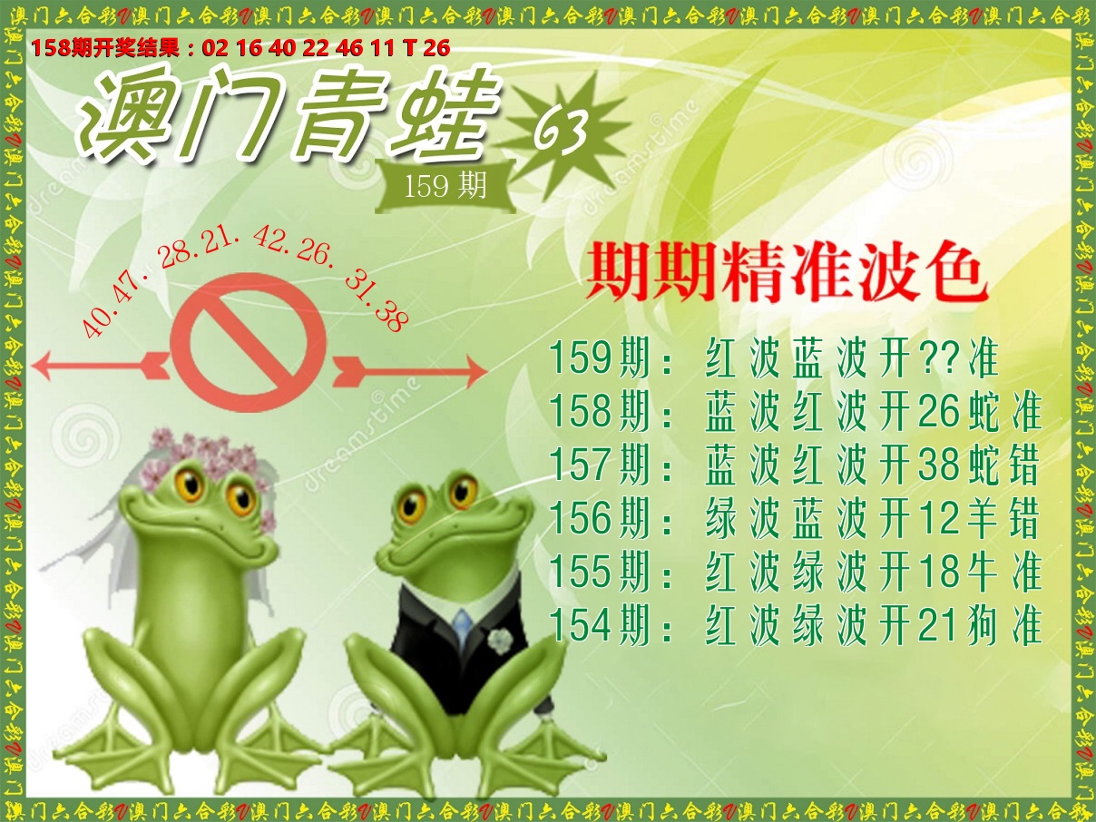青蛙系列63 第159期