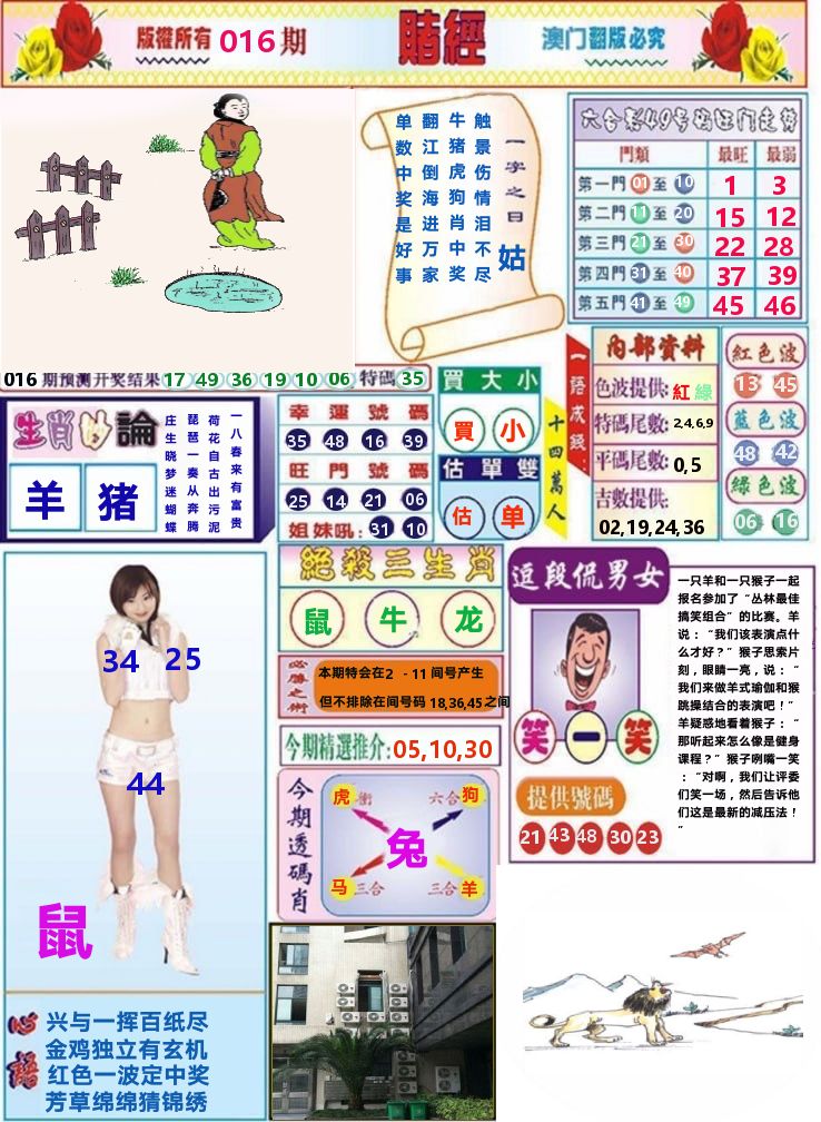 澳门赌经 第16期