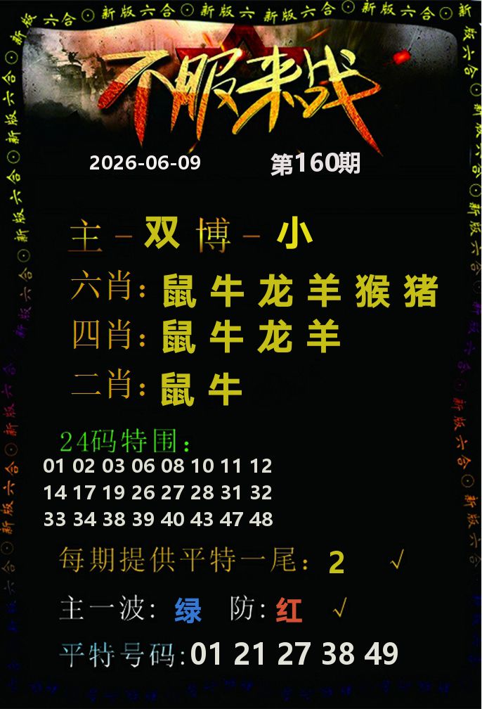 不服来战 第160期