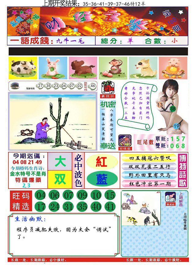 澳门财经宝鉴 第160期