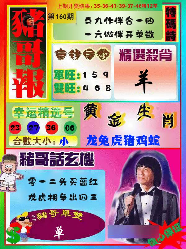 猪哥报 第160期
