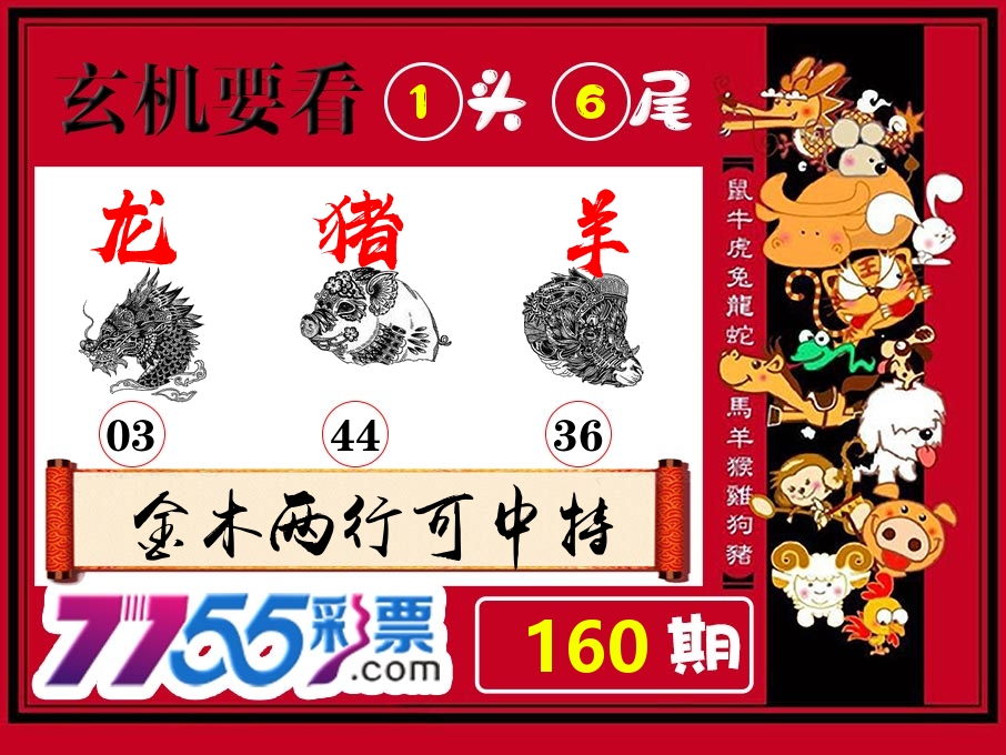 玄机要看 第160期