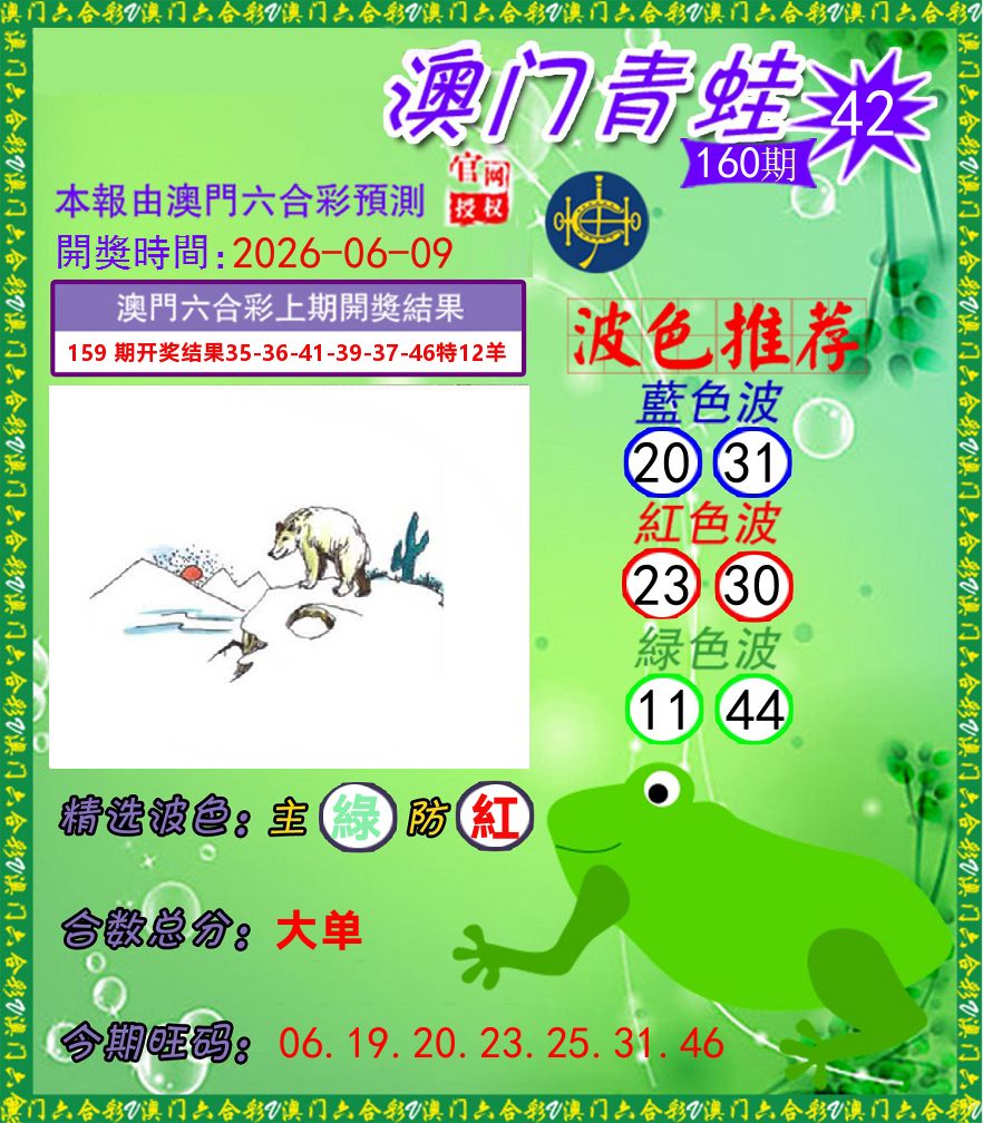 青蛙系列42 第160期