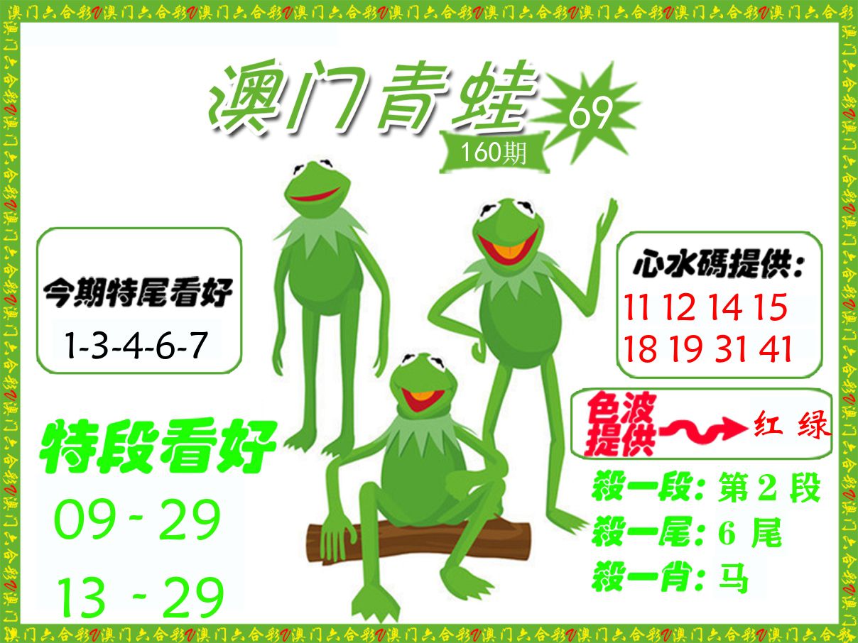 青蛙系列69 第160期