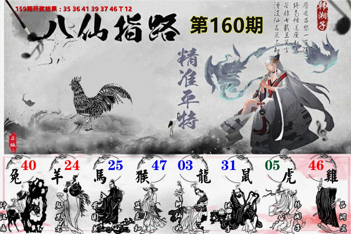 八仙指路 第160期