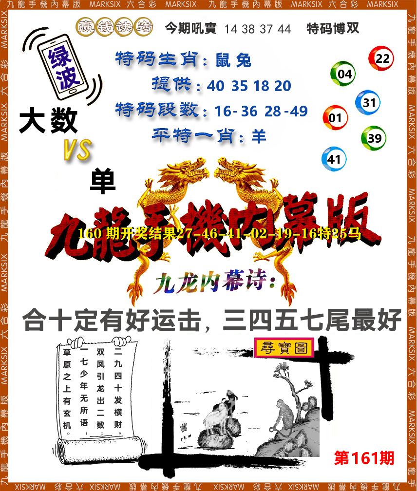 九龙手机内幕 第161期