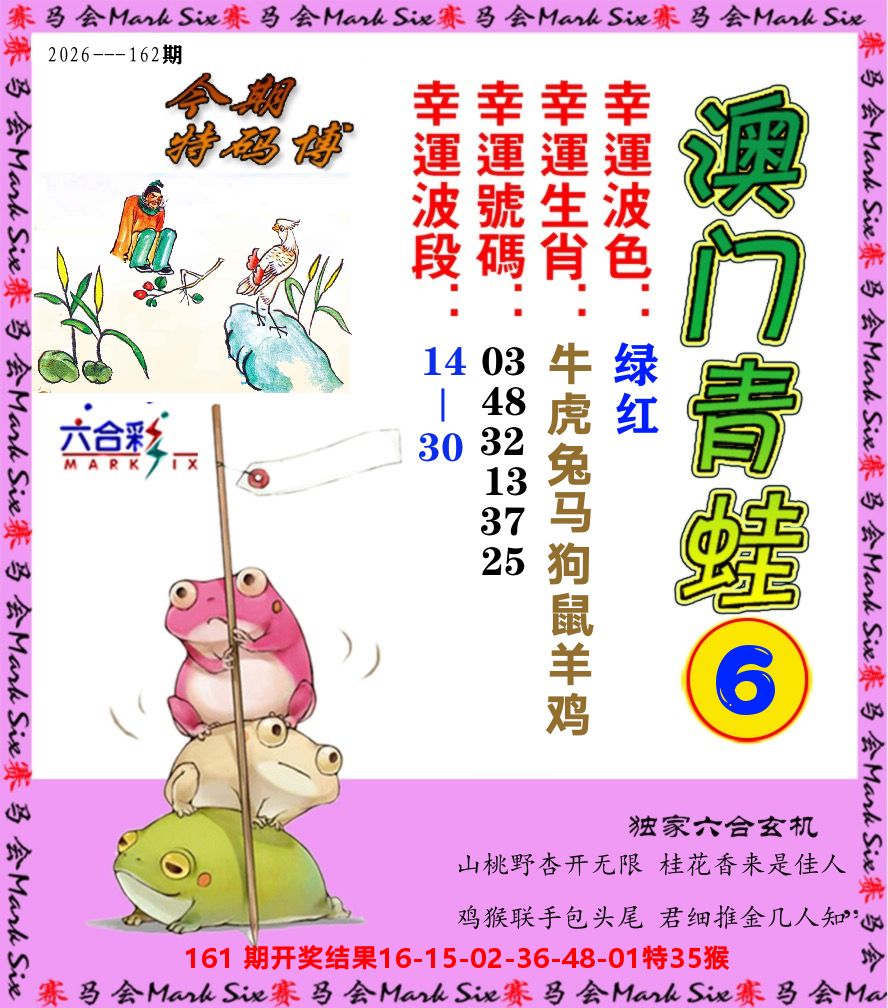 青蛙系列6 第162期