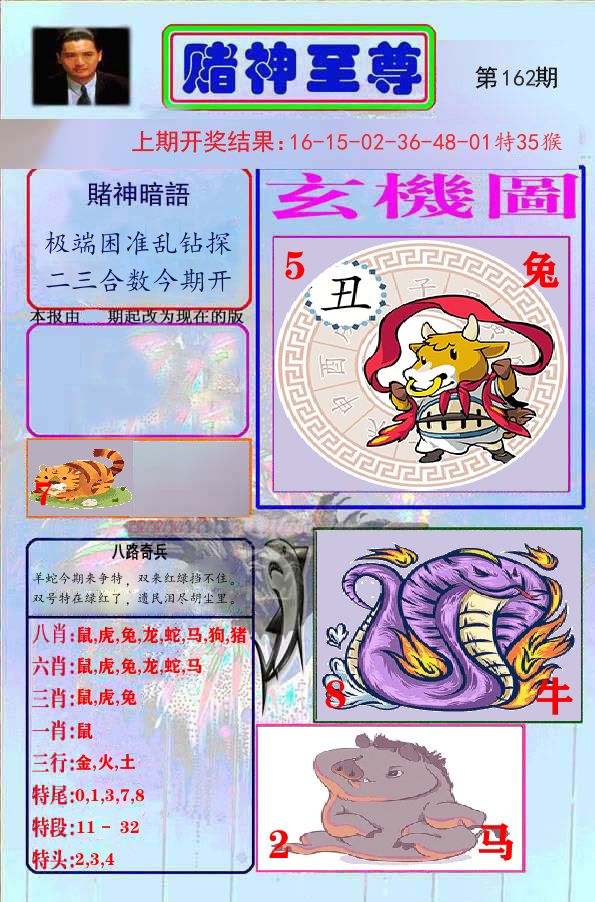 赌神至尊 第162期