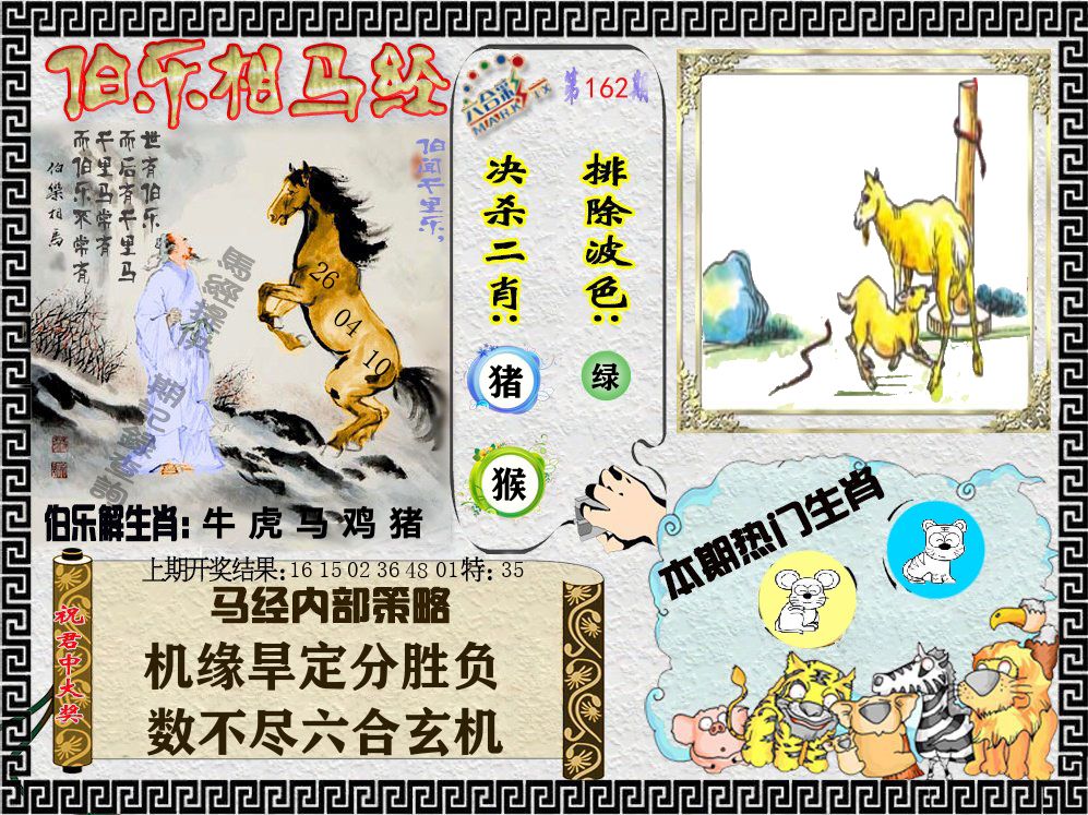 伯乐相马经 第162期