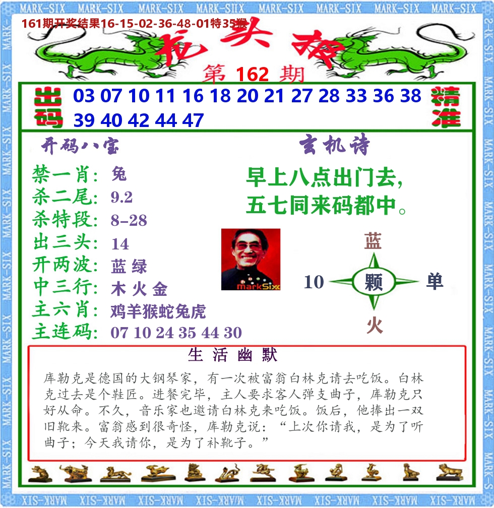 澳门龙头报 第162期