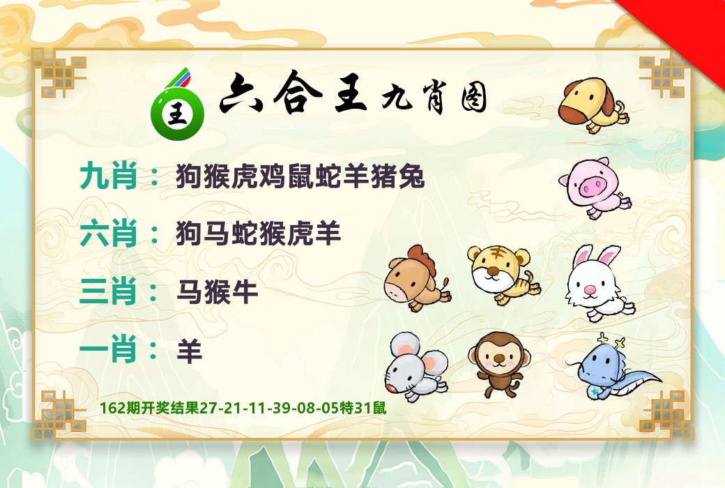 六合王九肖图 第163期