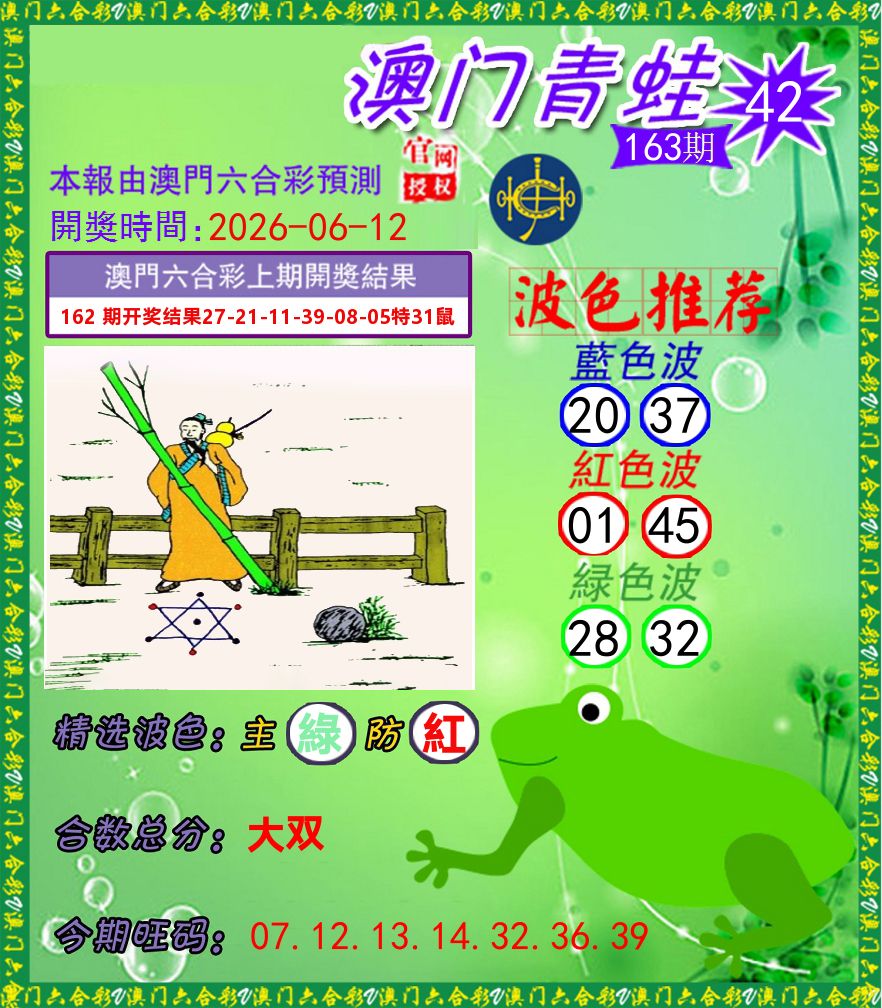 青蛙系列42 第163期