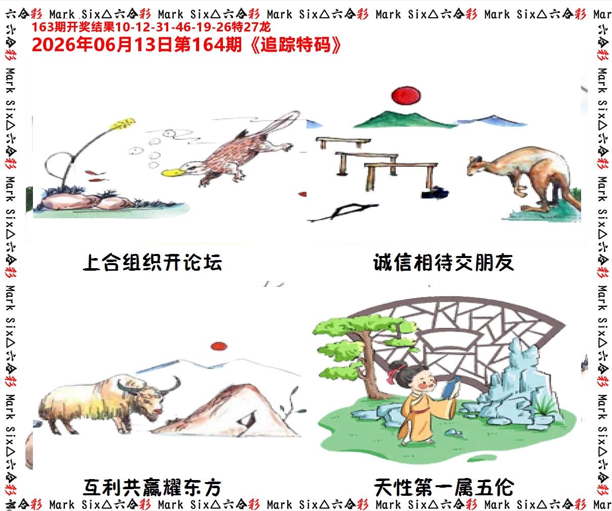 追踪特码 第164期