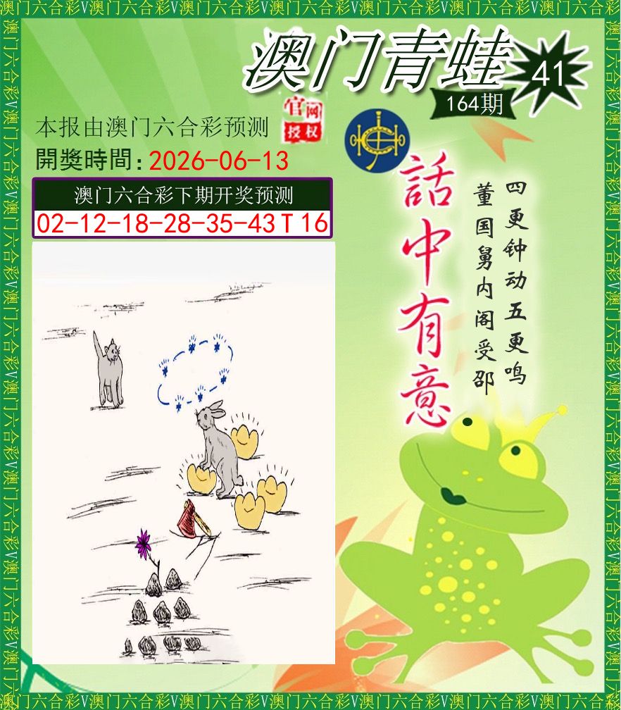 青蛙系列43 第164期