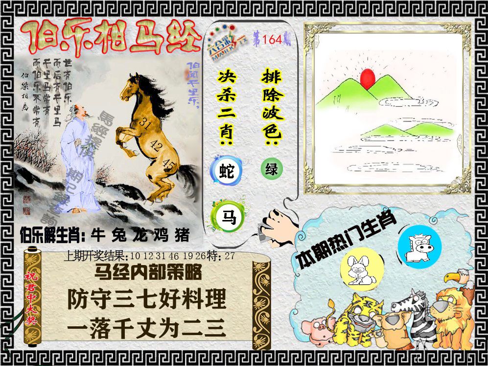 伯乐相马经 第164期