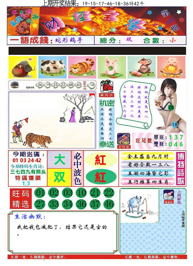 澳门财经宝鉴 第165期