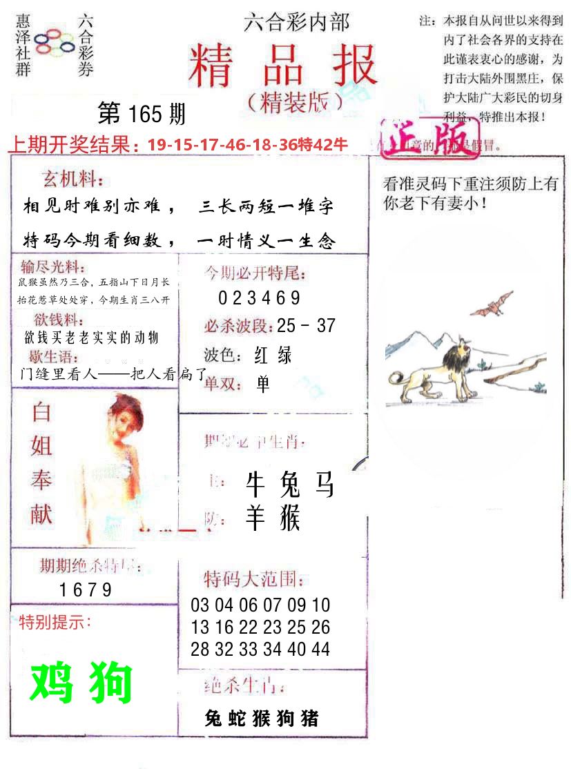 精品报 第165期