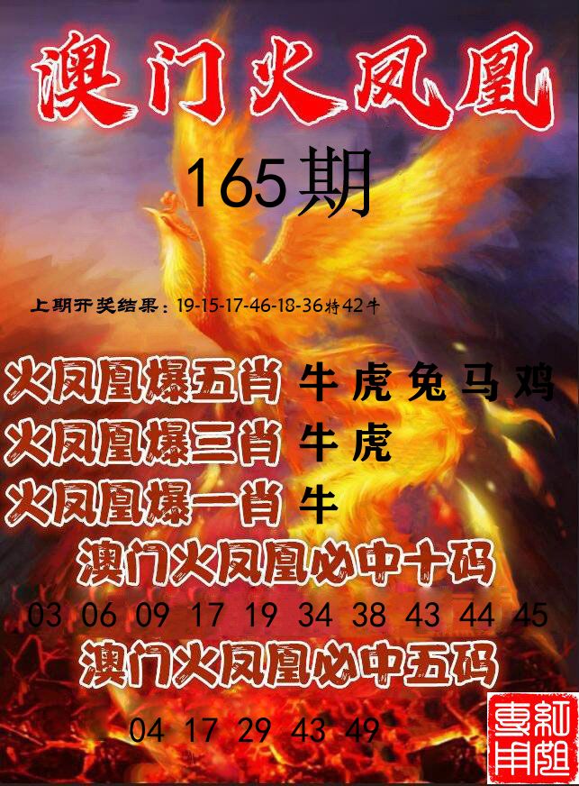 火凤凰 第165期
