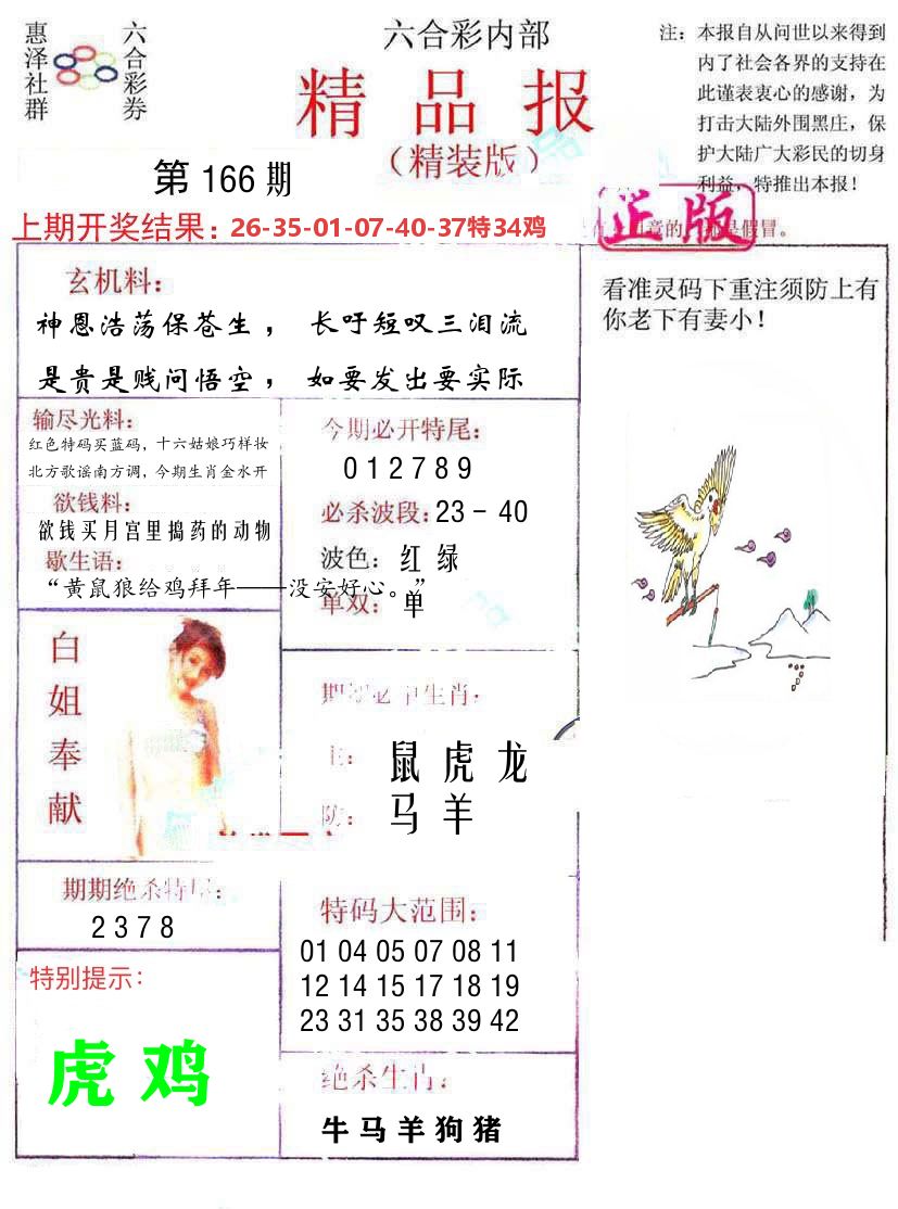 精品报 第166期
