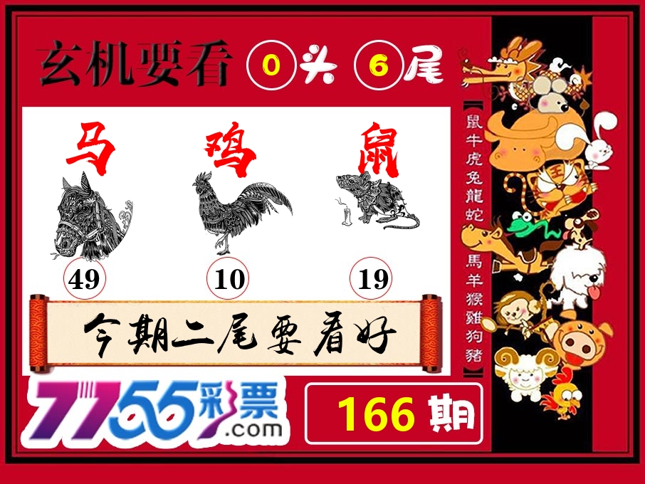 玄机要看 第166期